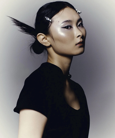 Заколка Custom White