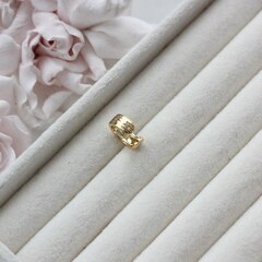 Кафф с отверстием для подвесок 12*5 мм, позолота, Ш135