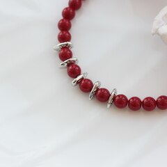 Бусина разделитель (спейсер) фриформ, 9*6 мм, родий, 10 штук. Р074