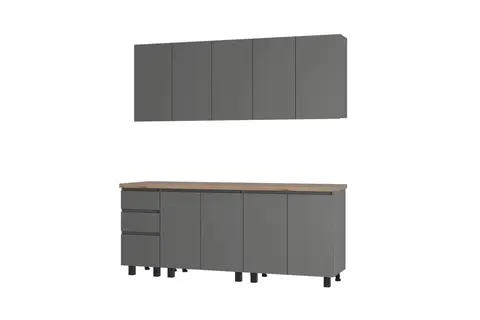 Кухня Честер 2.0 м графит