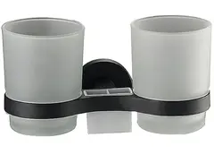 Подстаканник двойной HAIBA HB8708 черный