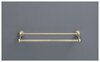 Aquanet 3824D 3824D Держатель для полотенца 60см двухрядный Aquanet, латунь (189261)