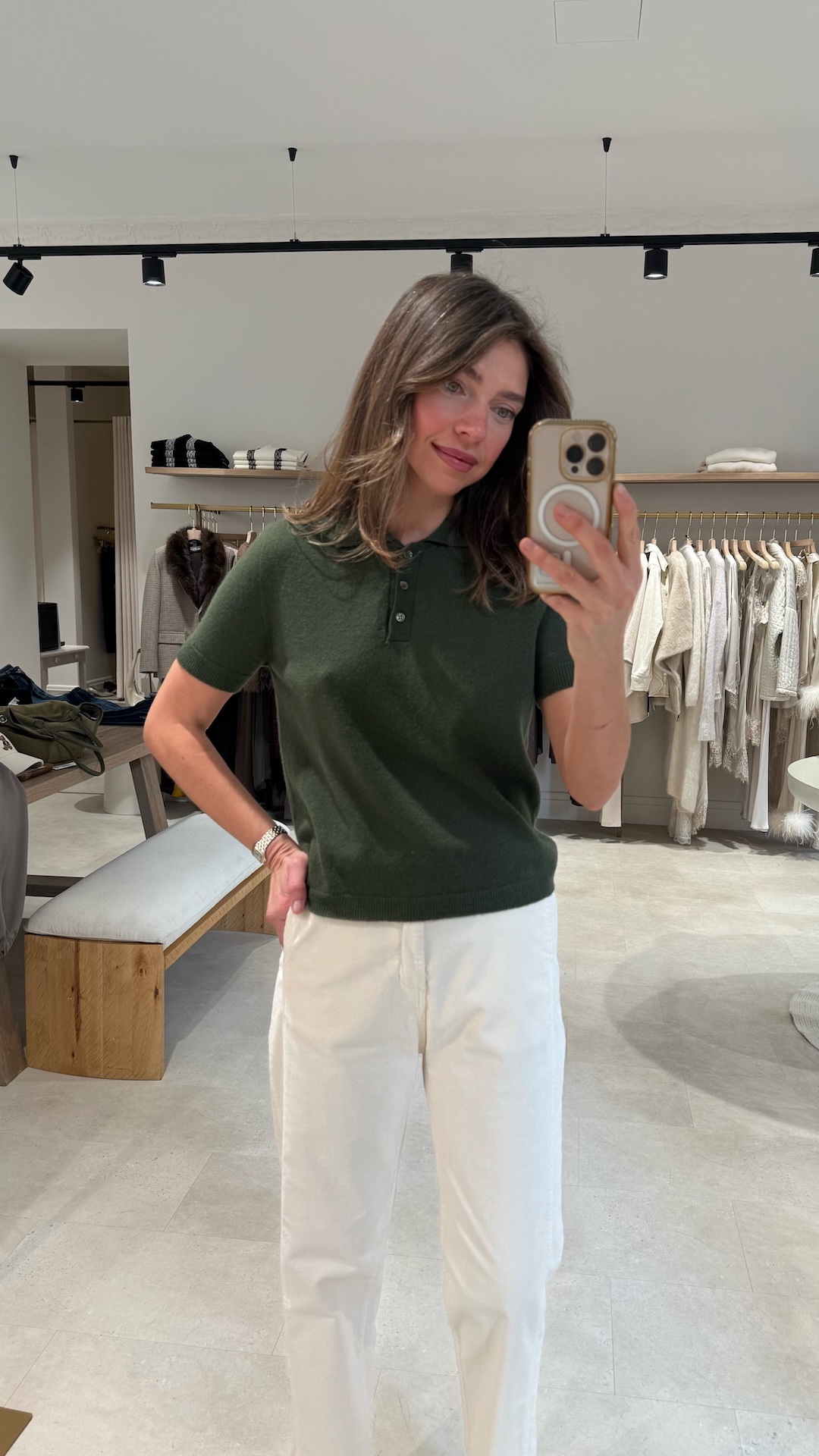 Поло из кашемира и шерсти PREMIUM QUALITY