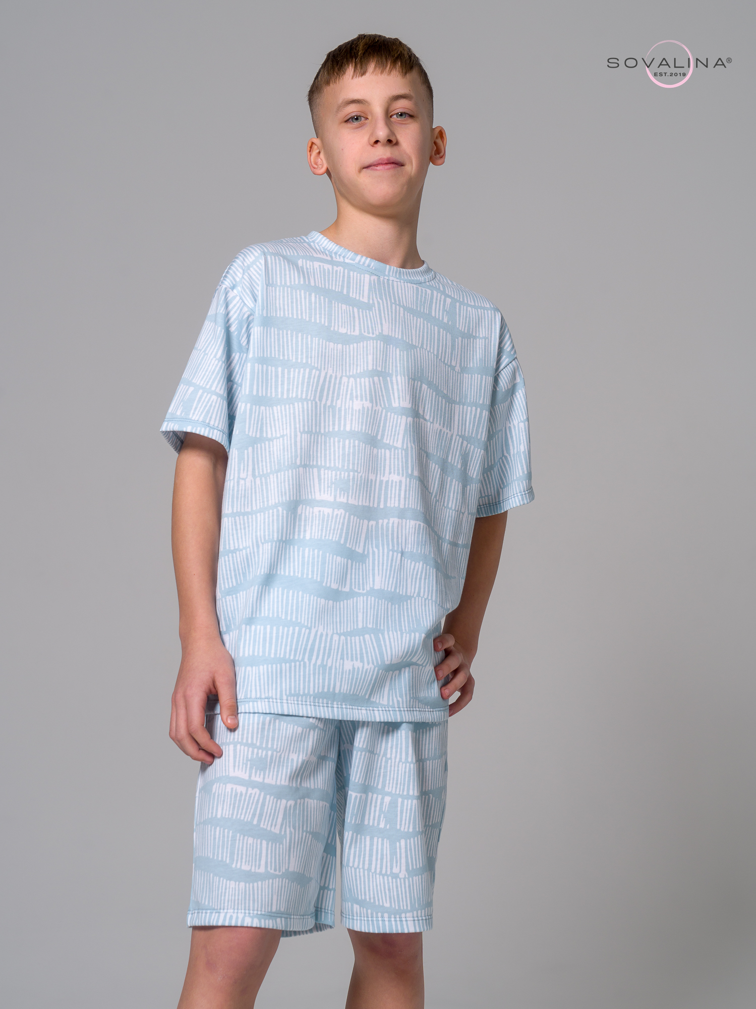 Костюм Light men белые волны MAX