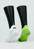 Комплект беговых носков Nordski Race White/Lime 2 пары