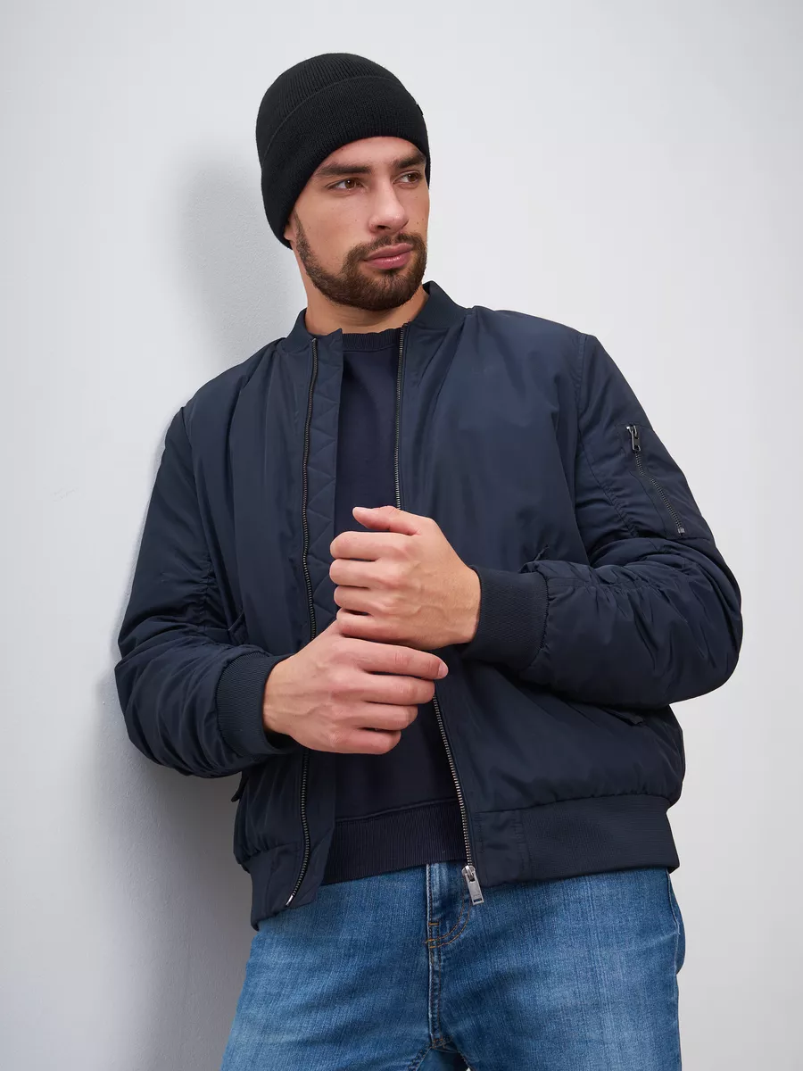 Шапка бини зимняя весенняя с флисом