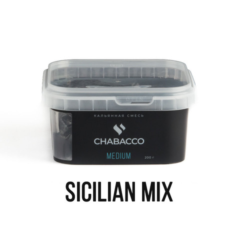 Чайная смесь Chabacco Medium 200 г - Sicilian Mix (Сицилийский микс)
