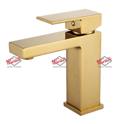 Смеситель для раковины Warmer Gold Line BPV-170150