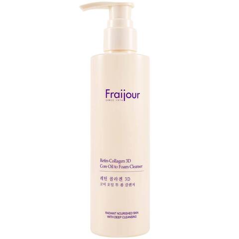 Fraijour Гидрофильное масло-пенка для лица КОЛЛАГЕН/РЕТИНОЛ Retin-Collagen 3D Core Oil to Foam Cleanser, 210 мл