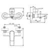 Смеситель для душа Ideal Standard Tesi A6583AA