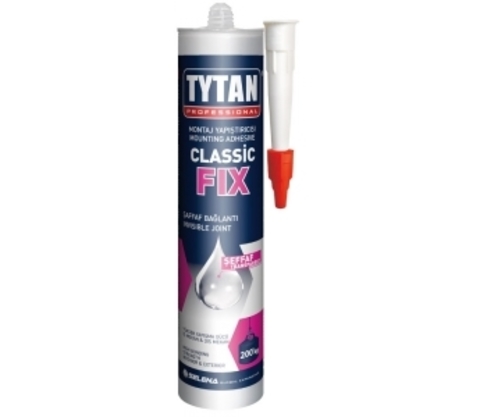 Tytan Classic Fix клей монтажный (каучук) прозрачный, 310 мл