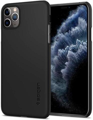 Чехол-накладка SPIGEN для iPhone 11 Pro - Thin Fit - Black