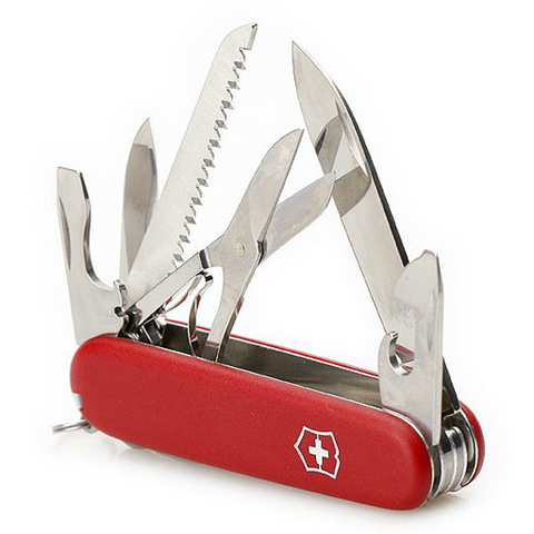 Нож складной Victorinox Huntsman EcoLine, 91 mm, Red (3.3713)