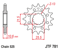 Звезда JT JTF781