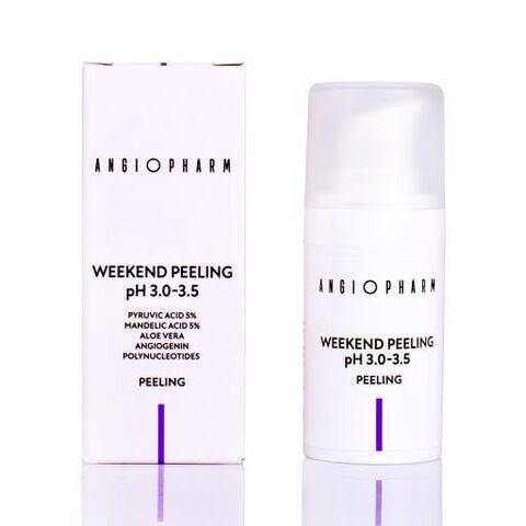 ANGIOPHARM ПИЛИНГ ВЫХОДНОГО ДНЯ С ПДРН, 15 мл. | WEEKEND PEELING pH 3.0–3.5