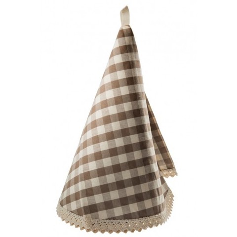 Полотенце круглое 76 Old Florence Ноччола бежевое