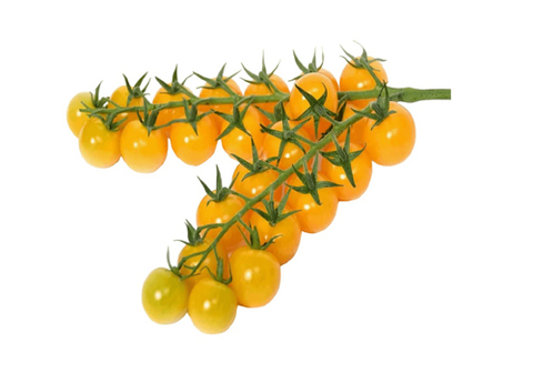 Томаты черри желтые на ветке~500г