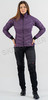 Очень теплый лыжный костюм Noname Hybrid Warm 24 Wos Dark Purple женский