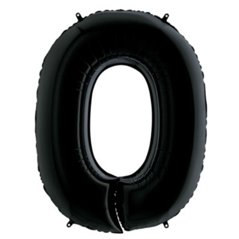 Цифра «0» чёрная