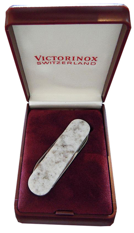 Нож-брелок Victorinox Classic LE, 58 мм, 4 функции, рукоять из натур. камня, 