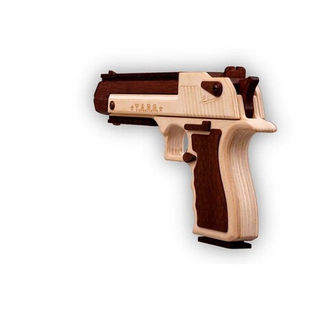 Пистолет DESERT EAGLE от TARG - деревянный конструктор легендарного пистолета американский орел, сборная модель, 3d пазл, оружие