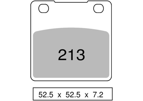 Колодки дискового тормоза Trofeo Sintered 213  (LMP156, FDB338)