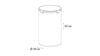 Fixsen Корзина для белья бежевая FX-1031B