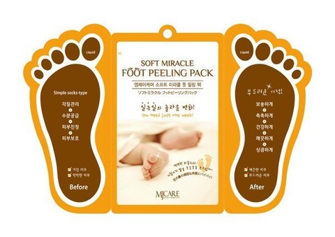 МЖ Пилинг для ног Foot peeling pack 2*15мл