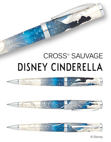 Ручка шариковая Cross Sauvage, Disney Cinderella LE (AT0312D-14)