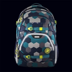 Рюкзак Coocazoo ScaleRale Blue Geometric Melange синий/бирюзовый