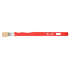 83356 Кисть радиаторная для эмалей, 25х10 мм, натуральная щетина,  пластиковая рукоятка Matrix