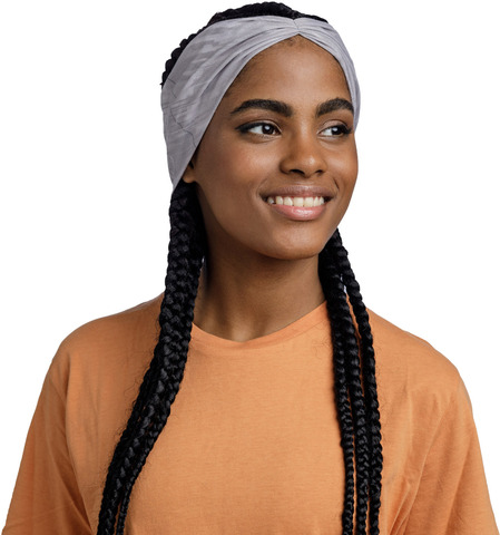Картинка повязка Buff Headband Ellipse CoolNet Jaru Light Grey - 2