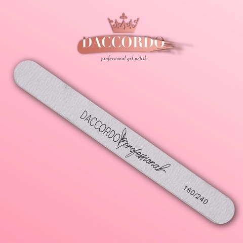 D'accordo professional тонкая пилка на деревянной основе мини 180/240