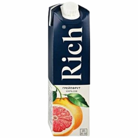 Сок RICH Грейпфрут 1 л т/п РОССИЯ