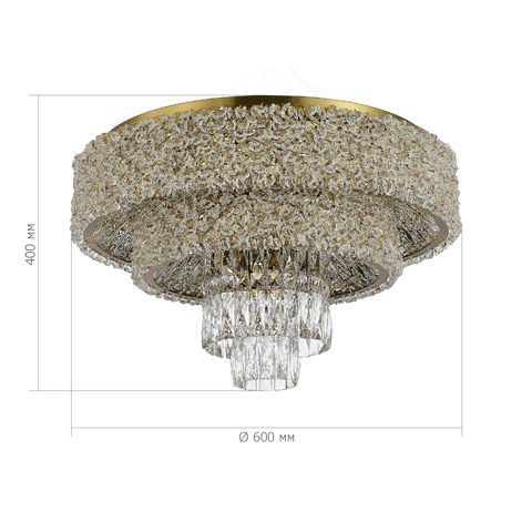 Светильник потолочный ST Luce Seline SL1637.302.16