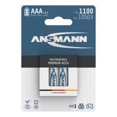 Аккумулятор ААА/NiMH ANSMANN 1.2V 1100mAh