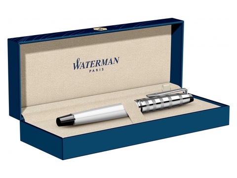 Ручка-роллер Waterman Expert DeLuxe White CT (S0952420)