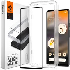 Защитное стекло Spigen Tempered Glass AlignMaster GLAS.tR Full Cover для Pixel 6a (2022)