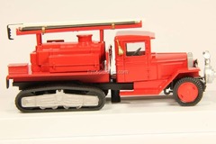ZIS-22 PMZ half-track Fire fighting tanker front pump LOMO-AVM 1:43