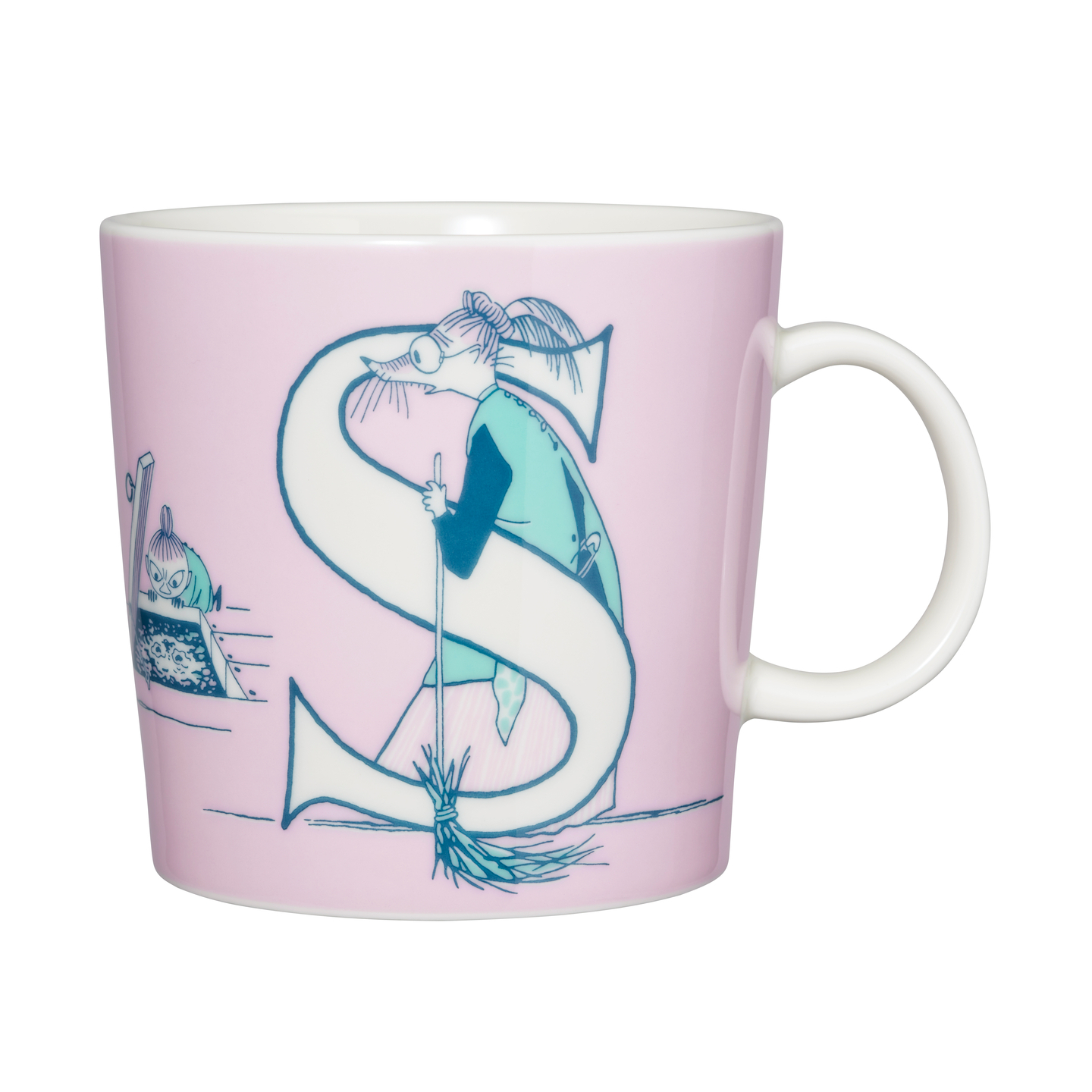 Кружка Moomin Алфавит, буква S, 400 мл