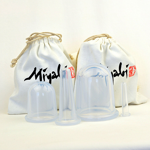 Набор силиконовых банок для массажа Miyabi Beauty