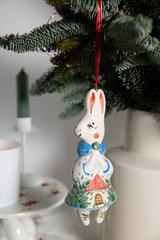 Керамическая елочная игрушка 