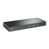 TP-Link SG2218, JetStream Smart коммутатор на 16 гиг. портов и 2 гигабитных uplink-порта, 16 портов RJ-45 10/100/1000 Мбит/с, 2 гигабитных SFP-слота, функции L2/L2+, возможность монтажа в стойку
