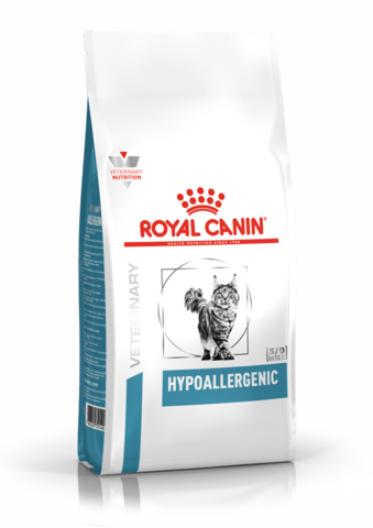 Royal Canin Hypoallergenic DR25 сухой корм для кошек при пищевой аллергии и пищевой непереносимости 2.5 кг