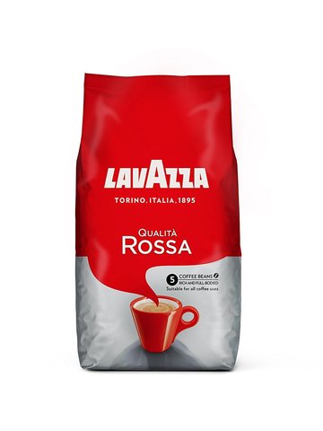 Кофе Lavazza Rossa в зернах 1 кг