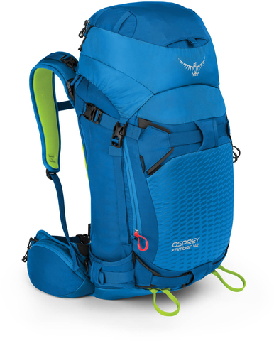 Картинка рюкзак горнолыжный Osprey Kamber 42 Cold Blue - 1