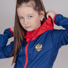 Детская беговая ветровка с капюшоном Nordski Run Patriot