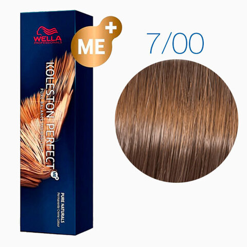 Wella Koleston Pure Naturals 7/00 (Блонд натуральный интенсивный) - Стойкая краска для волос