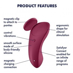 Вибровкладка в трусики Satisfyer Sexy Secret