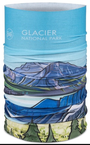 Картинка бандана-труба Buff CoolNet Glacier - 1